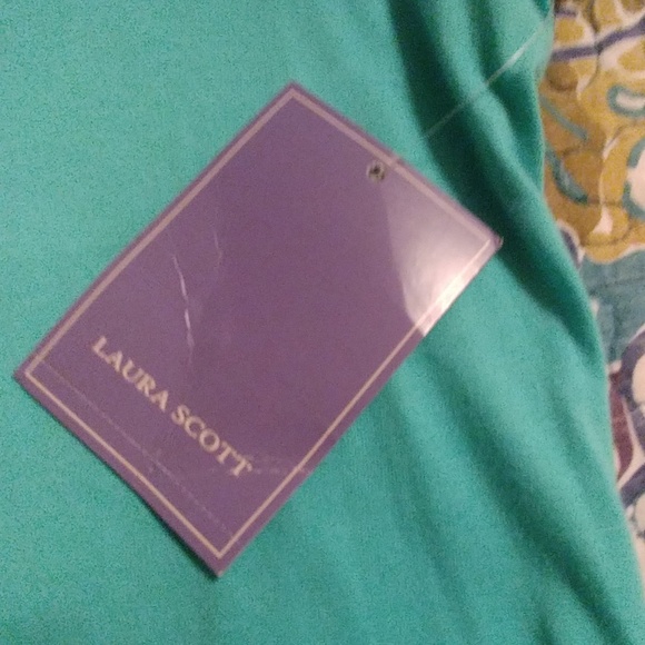 Laura Scott, Size L, Mint green,designer blouse - Picture 2 of 8